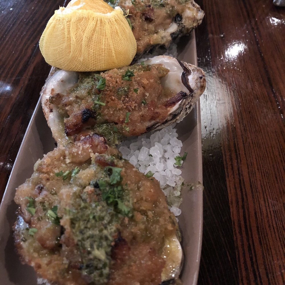 Briquette - Oysters with shrimp mixture - Seafood Near Me - New Orleans, Louisiana
