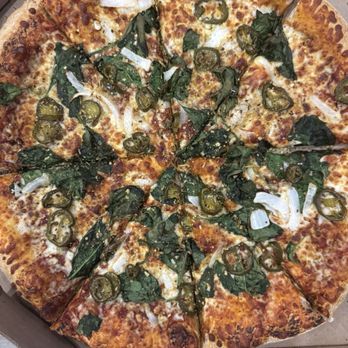 Domino's Pizza - Large Spinach, Mushrooms and Jalapeños - Pizza Near Me - Acton, Ontario Domino's Pizza - Large Spinach, Mushrooms and Jalapeños - Pizza Near Me - Acton, Ontario