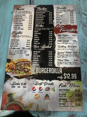 Menu photo 1 Cinco’s Sallisaw, OK Menu photo 1 Cinco’s Sallisaw, OK