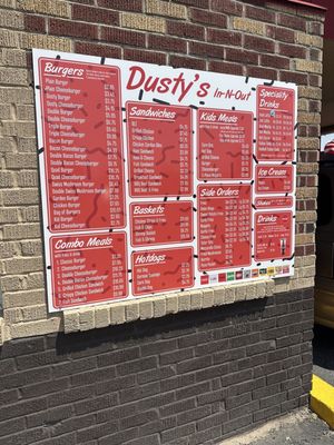 Menu photo 1 Dusty's In-N-Out Ephrata, WA