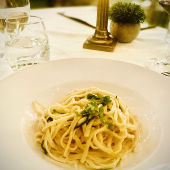 Nerano - Half order of Tagliolini Limone Home-made Tagliolini, Amalfi Lemon, Basil Filanger, Parmigiano Reggiano 24 Months Very good - Italian Near Me - Beverly Hills, California Nerano - Half order of Tagliolini Limone Home-made Tagliolini, Amalfi Lemon, Basil Filanger, Parmigiano Reggiano 24 Months Very good - Italian Near Me - Beverly Hills, California