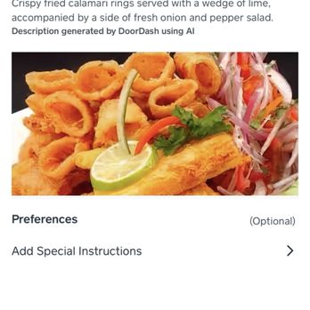 Latin Food Blessing - What the calamari is supposed to look like lol - Peruvian Near Me - Gainesville, Florida Latin Food Blessing - What the calamari is supposed to look like lol - Peruvian Near Me - Gainesville, Florida