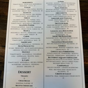 Osteria Mia - Menu - Italian Near Me - Phoenix, Arizona