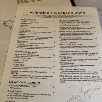 RÊVE - French Near Me - Lafayette, California