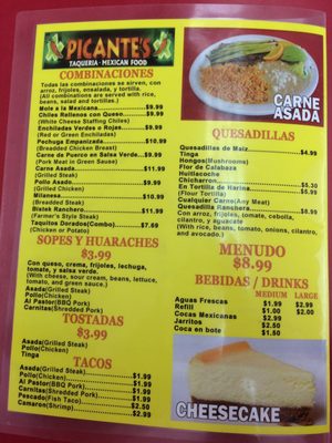 Menu photo 7 Picante's Taqueria Anaheim, CA Menu photo 7 Picante's Taqueria Anaheim, CA