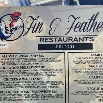Fin & Feathers - Menu - Seafood Near Me - Las Vegas, Nevada Fin & Feathers - Menu - Seafood Near Me - Las Vegas, Nevada