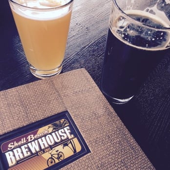 Shell Beach Brewhouse - Draft Blue Moon and Heretic Chocolate Stout.... Delicious! - Gastropubs Near Me - Pismo Beach, California Shell Beach Brewhouse - Draft Blue Moon and Heretic Chocolate Stout.... Delicious! - Gastropubs Near Me - Pismo Beach, California