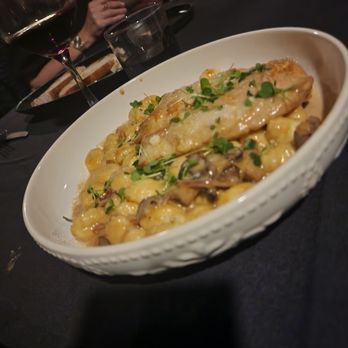 Rimini Restaurant - Chicken Marsala with Gnocchi- tiny pillows of goodness - Italian Near Me - Kirkland, Washington Rimini Restaurant - Chicken Marsala with Gnocchi- tiny pillows of goodness - Italian Near Me - Kirkland, Washington