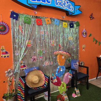 Taqueria Blue Tortilla Restaurant  - Cinco De Mayo display - Mexican Near Me - Gilbert, Arizona