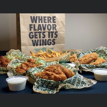 Wingstop - Photo courtesy of Wingstop's Facebook page. - Chicken Wings Near Me - Spokane, Washington Wingstop - Photo courtesy of Wingstop's Facebook page. - Chicken Wings Near Me - Spokane, Washington