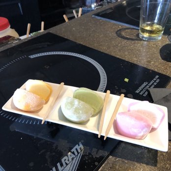 Tabu Shabu - Costa Mesa - Mango, green tea and strawberry mochi ! - Japanese Near Me - Costa Mesa, California Tabu Shabu - Costa Mesa - Mango, green tea and strawberry mochi ! - Japanese Near Me - Costa Mesa, California