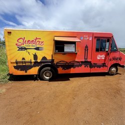 Waialua's Lunch Wagon - Food truck parked at the Waialua District Park