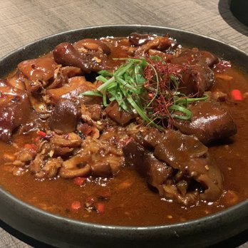 Uluh - Spicy Pig Feet, so delicious! Highly recommended:) - Tea Rooms Near Me - New York, New York