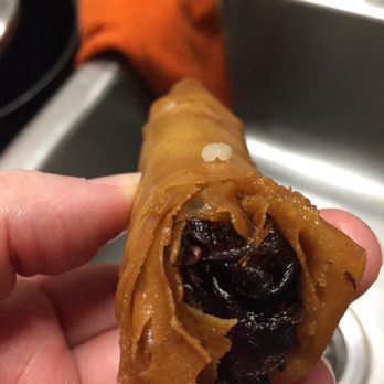 Eathai - Disgusting BURNED to a CRISP spring rolls - yuk! - Thai Near Me - Rockville, Maryland Eathai - Disgusting BURNED to a CRISP spring rolls - yuk! - Thai Near Me - Rockville, Maryland