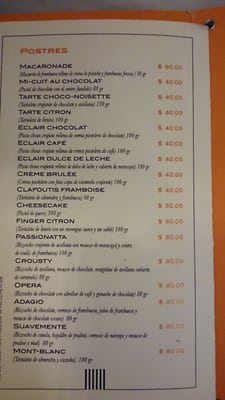 Menu photo 4 Maison Kayser México, D.F., DIF