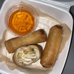 Vegetable Crispy Spring Rolls