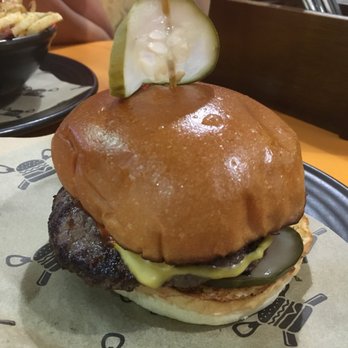 51st Street Burger Bar - An American Cheese Burger. - Burgers Near Me - Brisbane, QLD