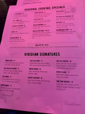 Menu photo 5 Viridian Oakland, CA Menu photo 5 Viridian Oakland, CA