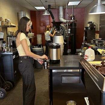 Zumbar Coffee & Tea - Roasting beans in the back - Coffee & Tea Near Me - San Diego, California Zumbar Coffee & Tea - Roasting beans in the back - Coffee & Tea Near Me - San Diego, California