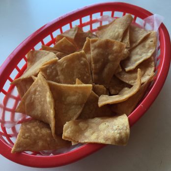 Gutierrez Mexican Restaurant - Free dine in chips, kind of hard though - Mexican Near Me - Moorpark, California