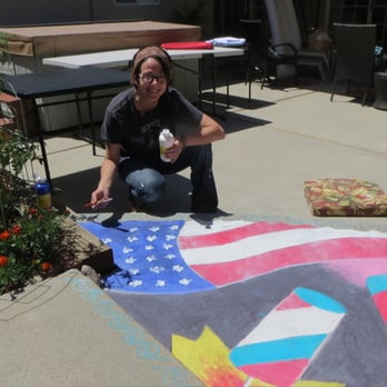 CD's Art Studio - CD creates a patriotic mural! - Summer Camps Near Me - San Jose, California CD's Art Studio - CD creates a patriotic mural! - Summer Camps Near Me - San Jose, California