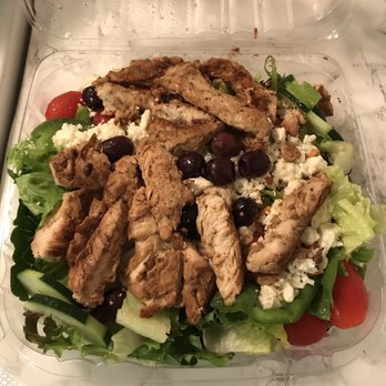 PizzAroma - Huge Greek salad with chicken, yum! - Pizza Near Me - Merrimack, New Hampshire PizzAroma - Huge Greek salad with chicken, yum! - Pizza Near Me - Merrimack, New Hampshire