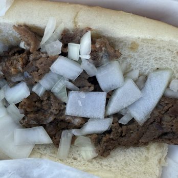 Mayfair Boardwalk Grill - Cheesesteak with giant pieces of raw onion :( - American Near Me - Asbury Park, New Jersey Mayfair Boardwalk Grill - Cheesesteak with giant pieces of raw onion :( - American Near Me - Asbury Park, New Jersey