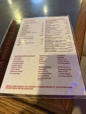 Menu photo 7 Flor De Mayo New York, NY