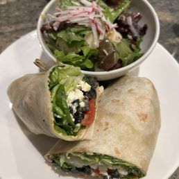 Mediterranean wrap