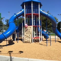 El Dorado Park - Awesome big kid slides