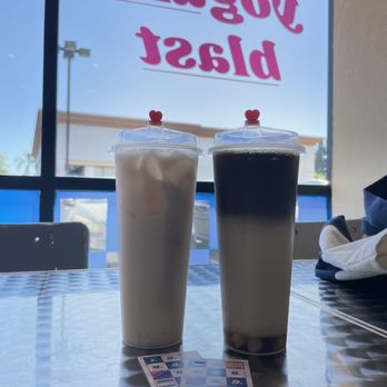 Podong Seoul Tea - sweet rice and hojicha - Bubble Tea Near Me - La Mirada, California