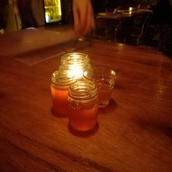 Dicson Camote - Aperitivos cortesía con Gancia Campari, miel, gengibre