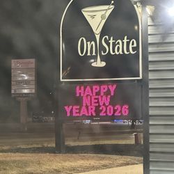 On State Restaurant - Sign