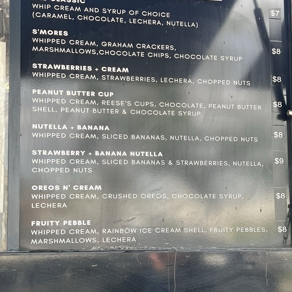Stix Churroholics - Menu - Food Trucks Near Me - Porterville, California