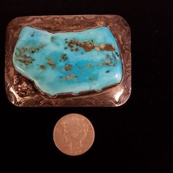 American Antique Mall - Huge Alberto Contreras belt buckle