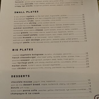 Squable - Menu - Modern European Near Me - Houston, Texas