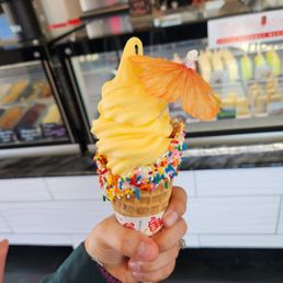 Dole whip cone
