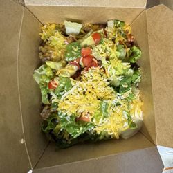 Amigas Burritos - Now that is a decent sized burrito bowl!