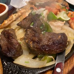 Chicken, Steak and Shrimp fajita Chicken, Steak and Shrimp fajita
