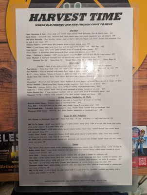 Menu photo 3 Harvest Time Roadhouse Hollister, CA Menu photo 3 Harvest Time Roadhouse Hollister, CA
