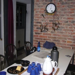 Lokki Bed & Breakfast - Frühstücksraum im EG des Fachwerkhauses - Frühstück gibt es für Pensionsgäste ab 07:20