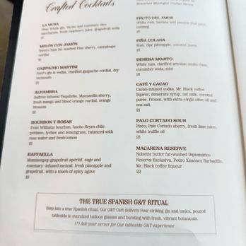 Macarena - Menu - Spanish Near Me - Palo Alto, California Macarena - Menu - Spanish Near Me - Palo Alto, California