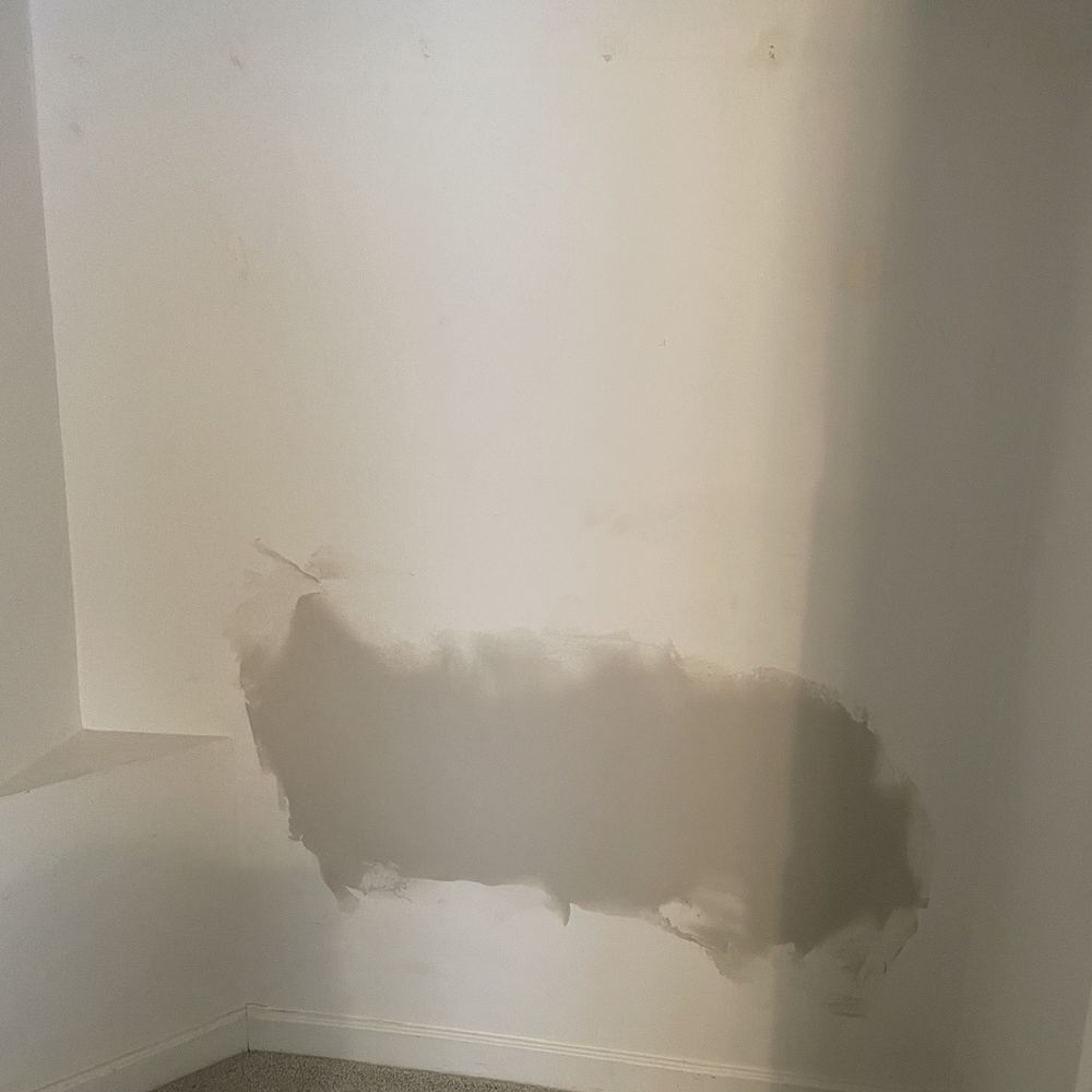Maness Painting - Closet repair in progress - Painters Near Me Maness Painting - Closet repair in progress - Painters Near Me