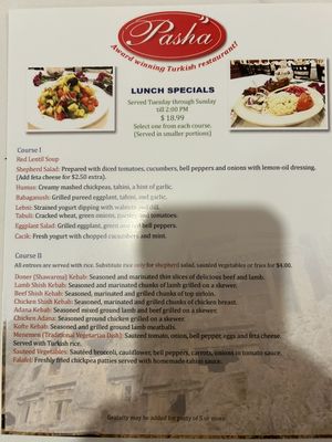 Menu photo 7 Pasha Houston, TX