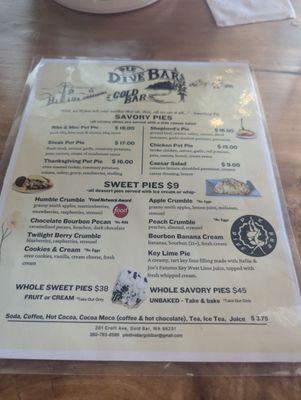 Menu photo 1 Pie Dive Bar Gold Bar, WA Menu photo 1 Pie Dive Bar Gold Bar, WA