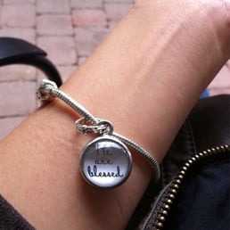 Word bubble charm $18 Word bubble charm $18