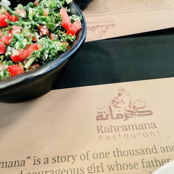 Kahramana Restaurant - Delicious tabola - Middle Eastern Near Me - Upland, California