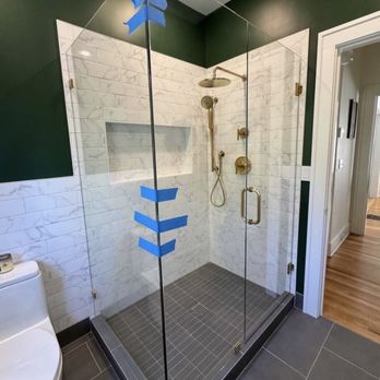 Rus Construction - Custom Shower Glass installation - Glass & Mirrors Near Me Rus Construction - Custom Shower Glass installation - Glass & Mirrors Near Me