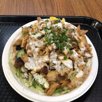ShaQ - Garden salad chicken shawarma - Falafel Near Me - Santa Clara, California ShaQ - Garden salad chicken shawarma - Falafel Near Me - Santa Clara, California