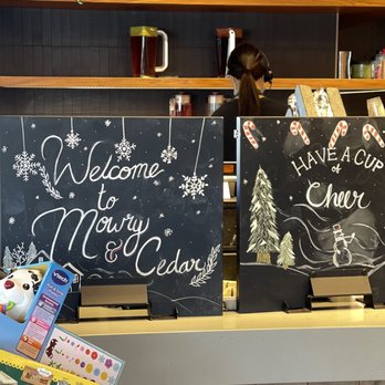 Starbucks - They got the Starbucks holiday spirit in here. - Coffee & Tea Near Me - Newark, California Starbucks - They got the Starbucks holiday spirit in here. - Coffee & Tea Near Me - Newark, California